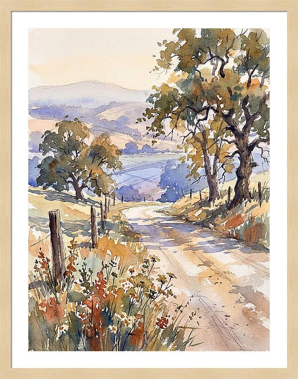 Rural Road Serenity