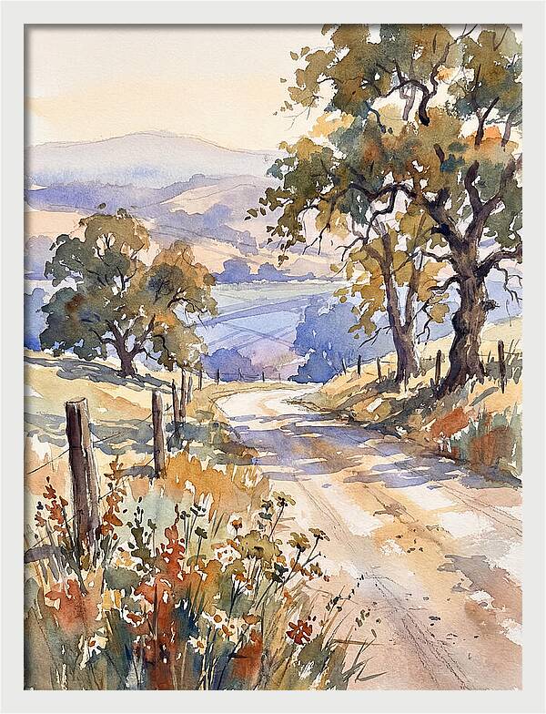 Rural Road Serenity
