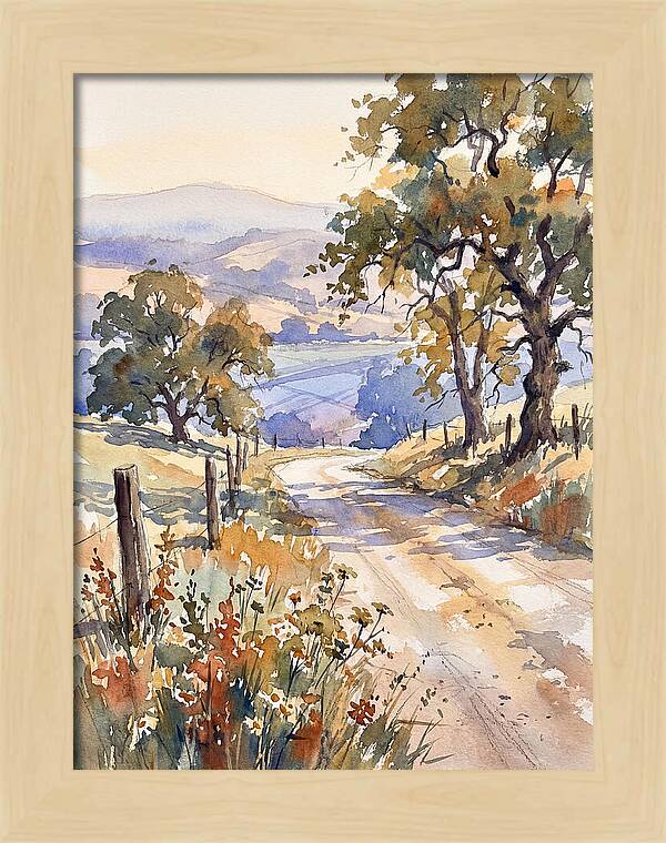 Rural Road Serenity