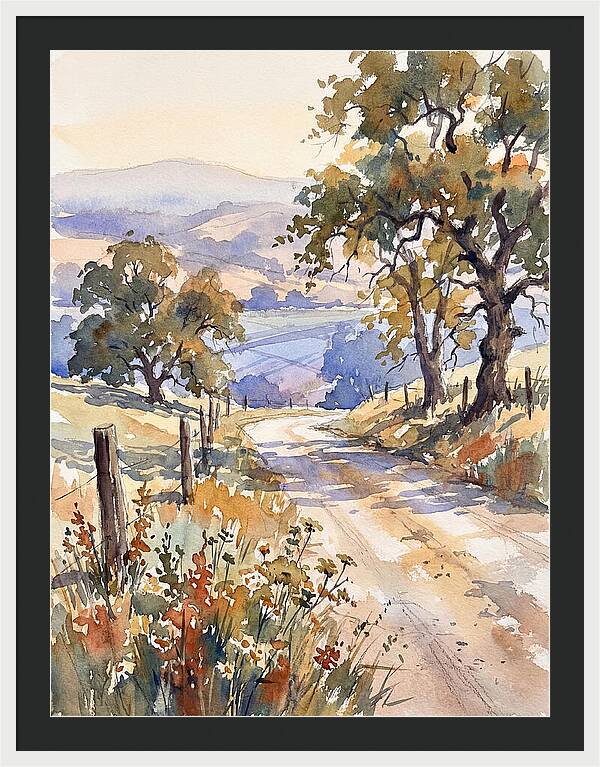 Rural Road Serenity
