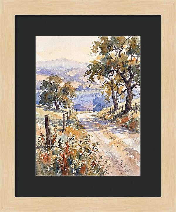 Rural Road Serenity