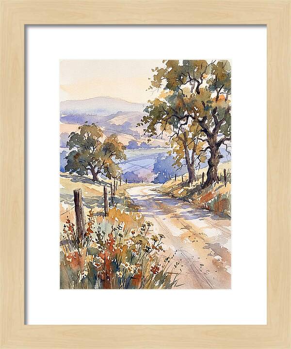 Rural Road Serenity
