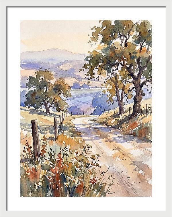 Rural Road Serenity