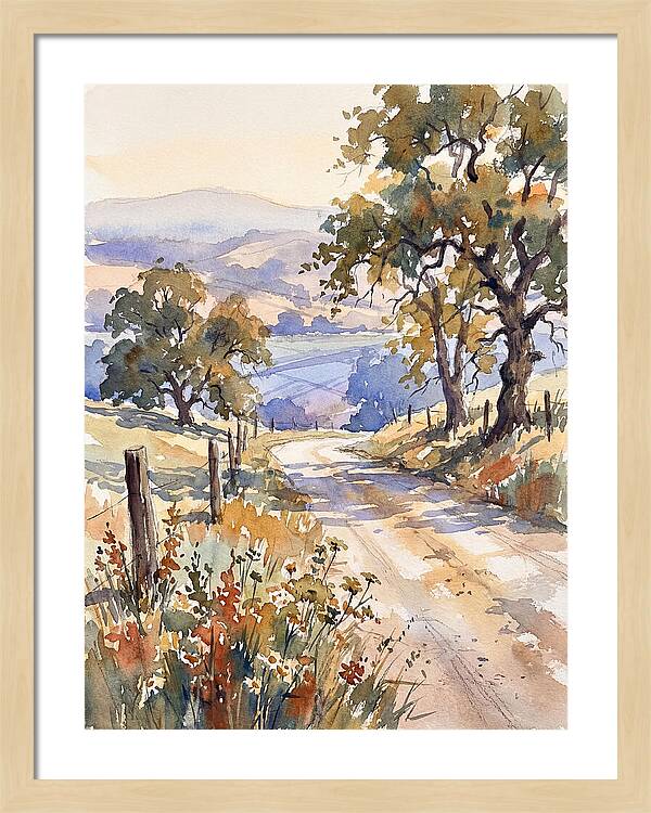 Rural Road Serenity