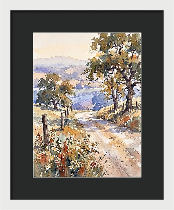 Rural Road Serenity