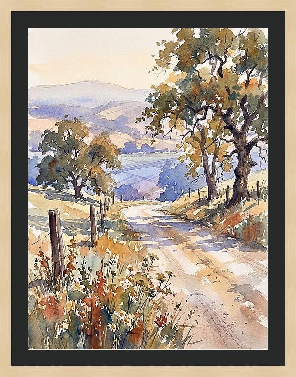 Rural Road Serenity