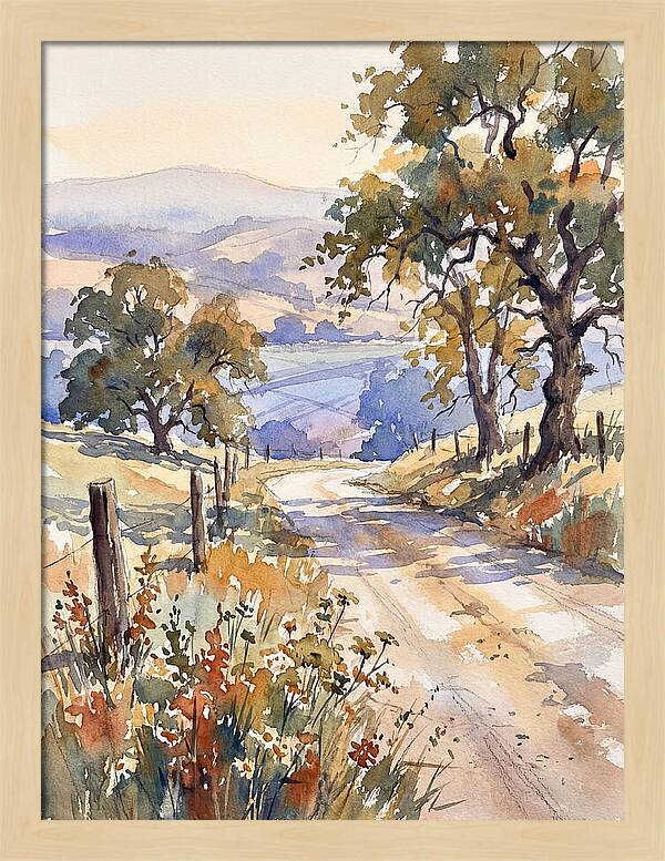 Rural Road Serenity