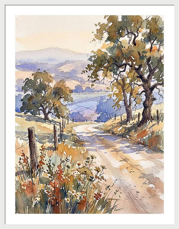 Rural Road Serenity