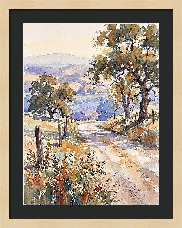 Rural Road Serenity