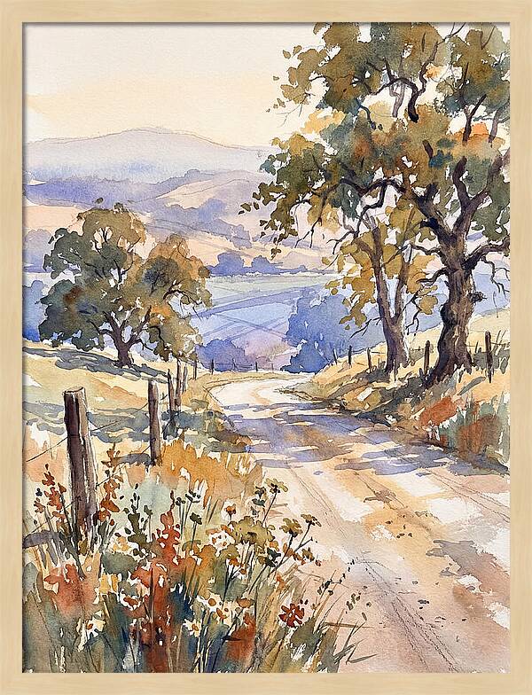 Rural Road Serenity