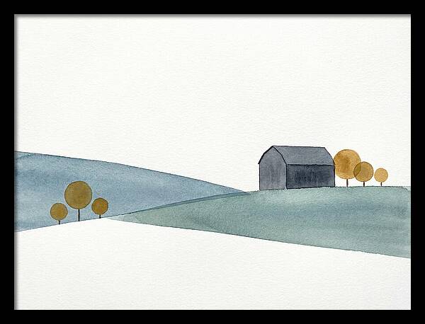 Rural Serenity In Minimalism