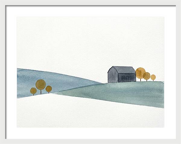 Rural Serenity In Minimalism