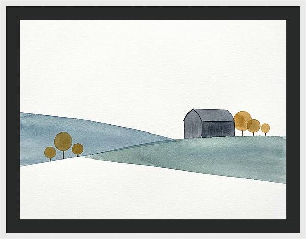 Rural Serenity In Minimalism