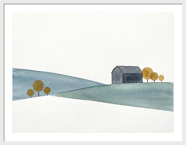 Rural Serenity In Minimalism