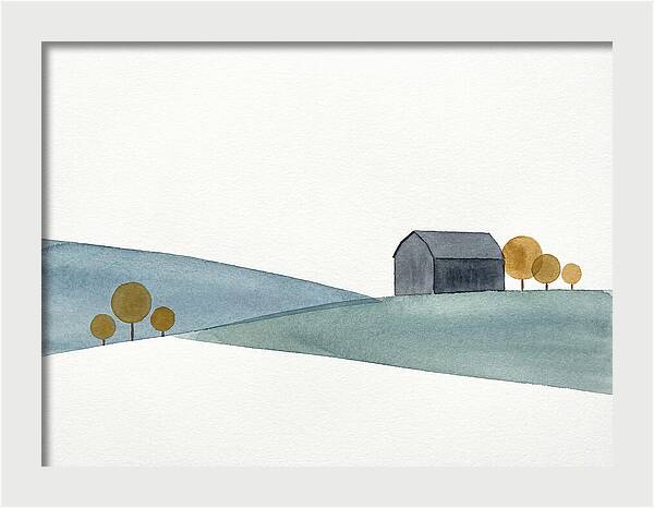 Rural Serenity In Minimalism