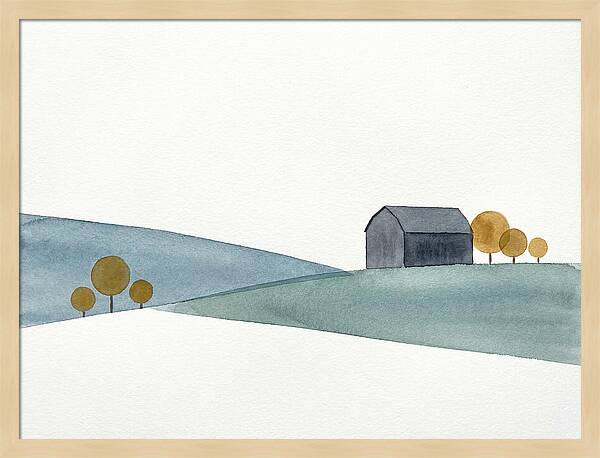 Rural Serenity In Minimalism