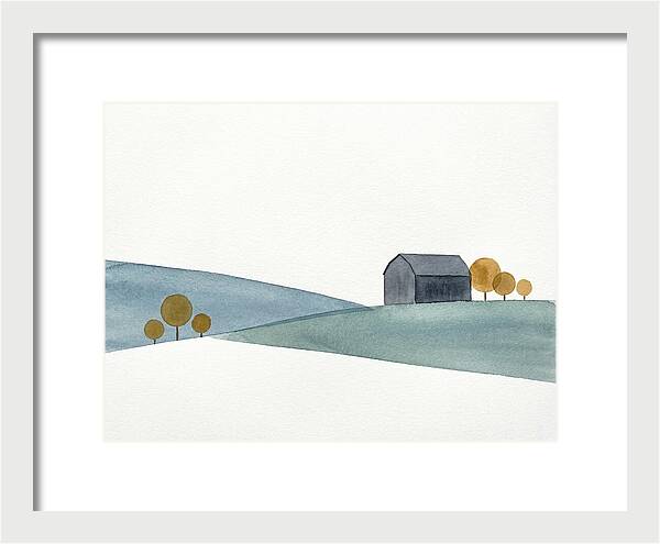 Rural Serenity In Minimalism