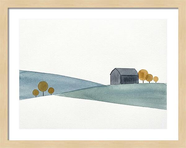 Rural Serenity In Minimalism