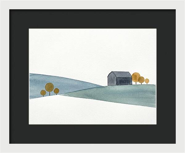Rural Serenity In Minimalism