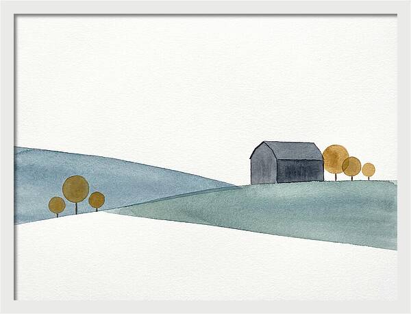 Rural Serenity In Minimalism
