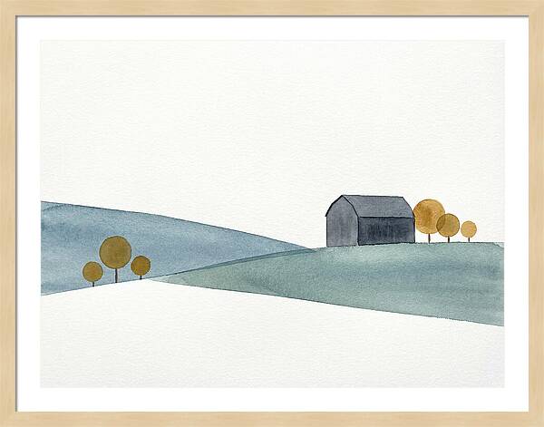 Rural Serenity In Minimalism
