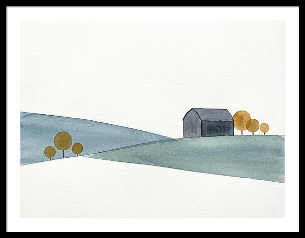 Rural Serenity In Minimalism