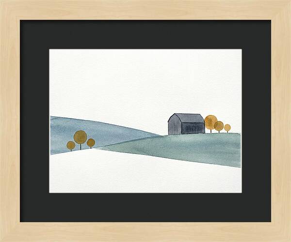Rural Serenity In Minimalism