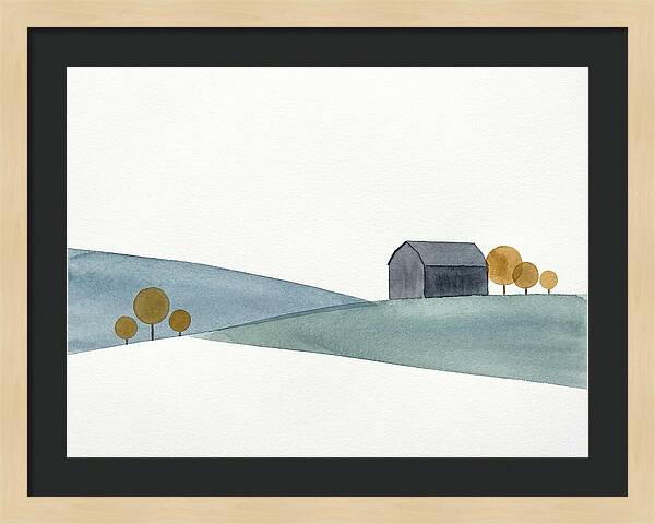 Rural Serenity In Minimalism