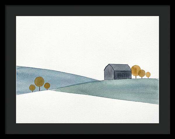 Rural Serenity In Minimalism