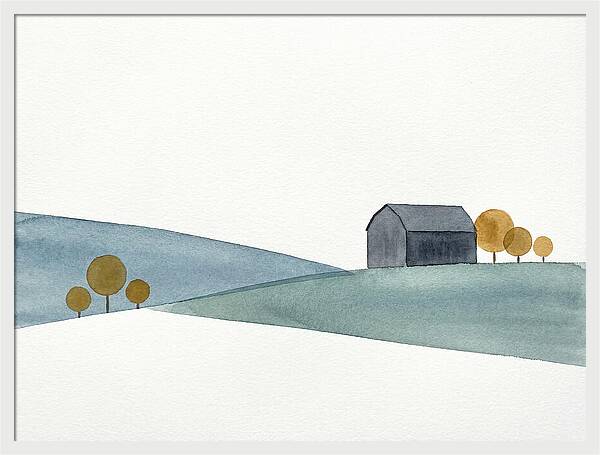 Rural Serenity In Minimalism