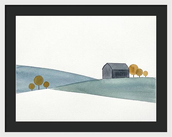 Rural Serenity In Minimalism
