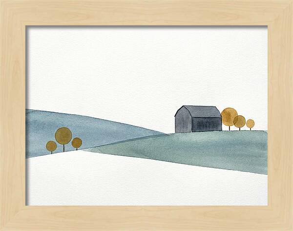 Rural Serenity In Minimalism