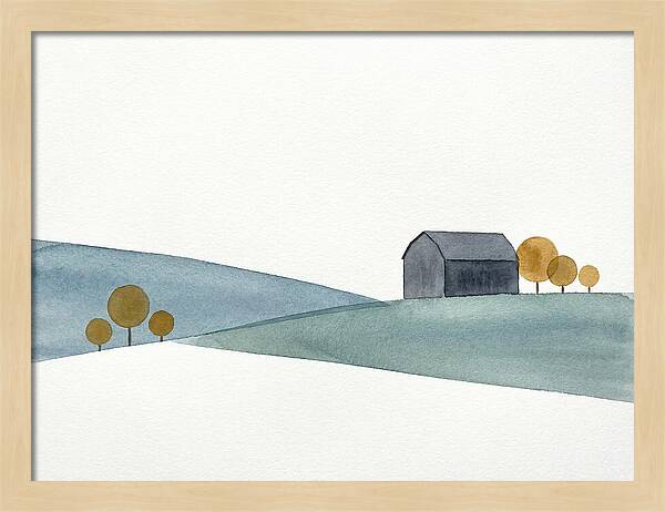 Rural Serenity In Minimalism