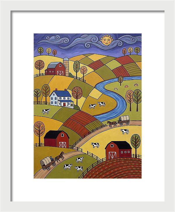 Rural Serenity Under The Sun