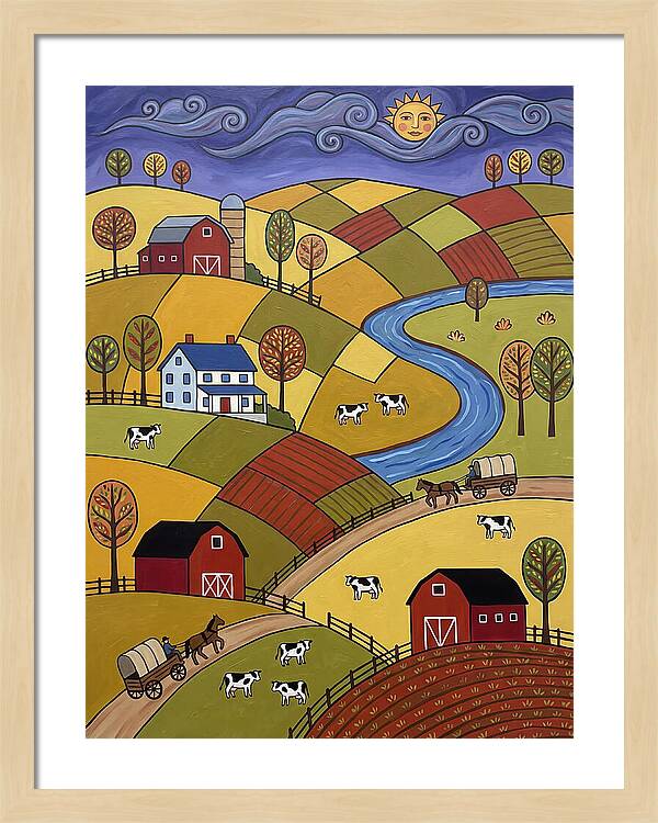 Rural Serenity Under The Sun