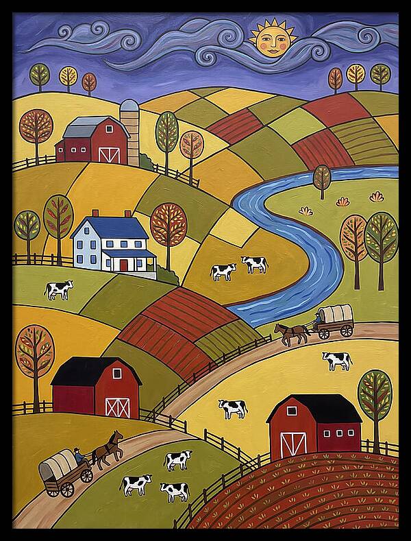 Rural Serenity Under The Sun
