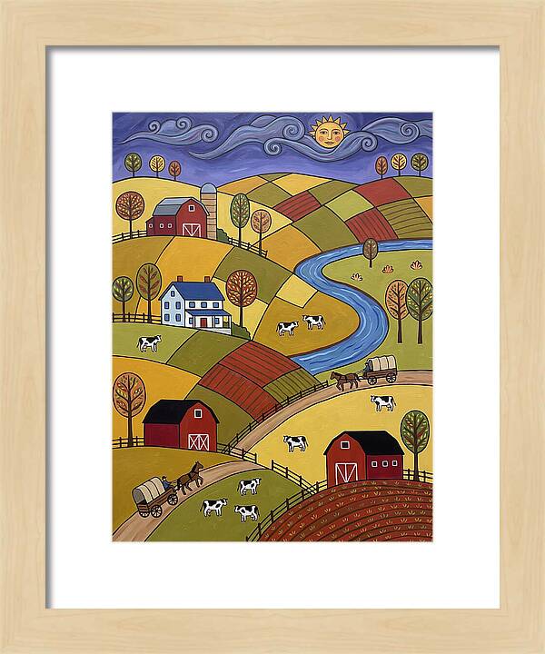 Rural Serenity Under The Sun