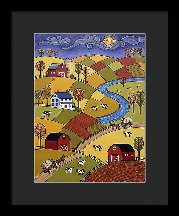 Rural Serenity Under The Sun