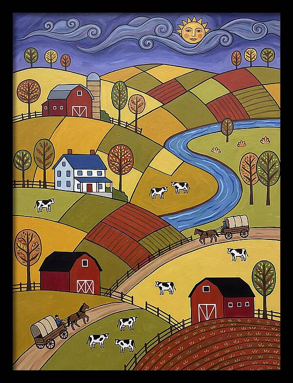 Rural Serenity Under The Sun