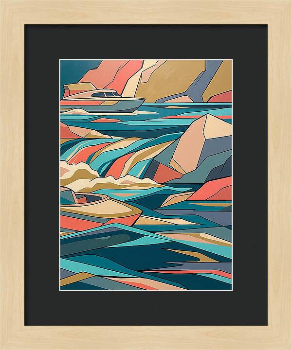 Rushing Waters And Vessels