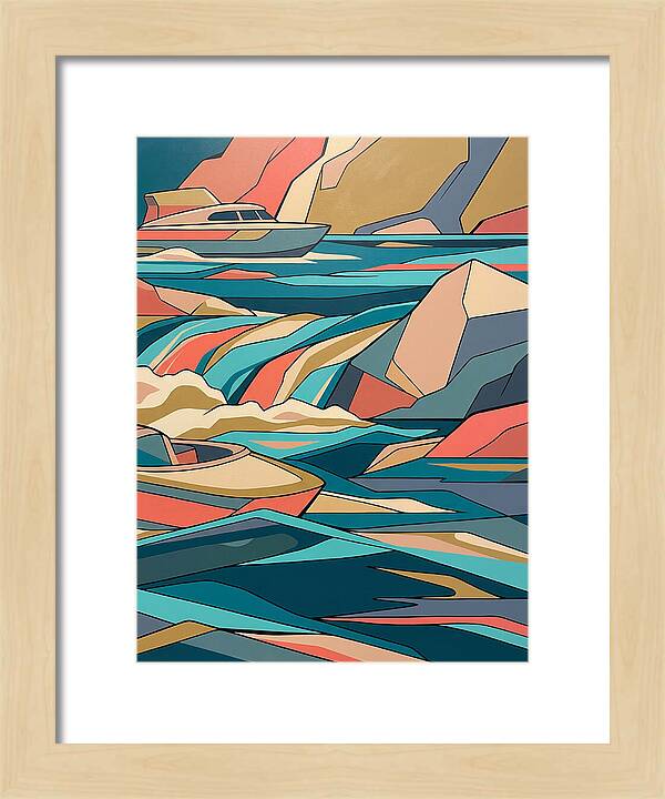 Rushing Waters And Vessels