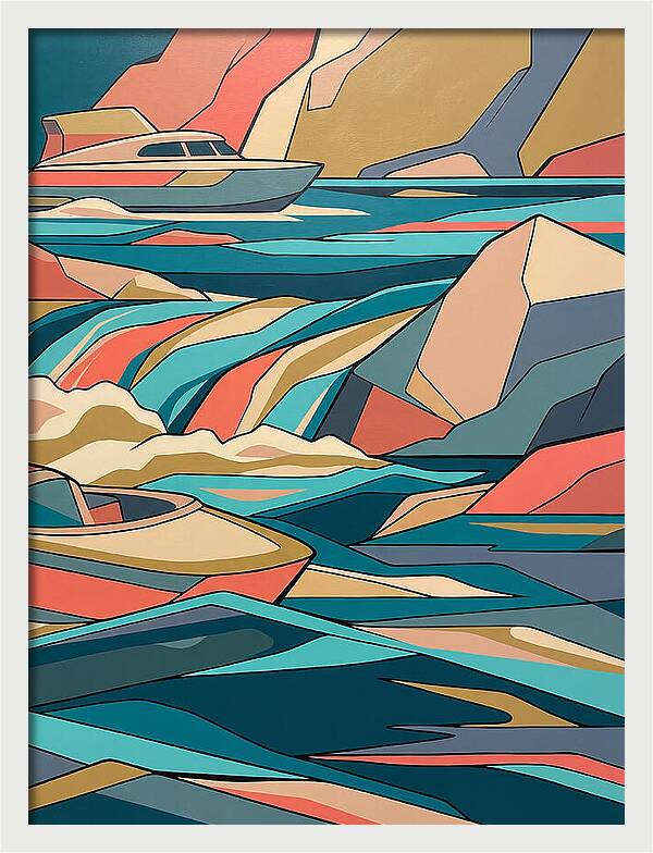 Rushing Waters And Vessels