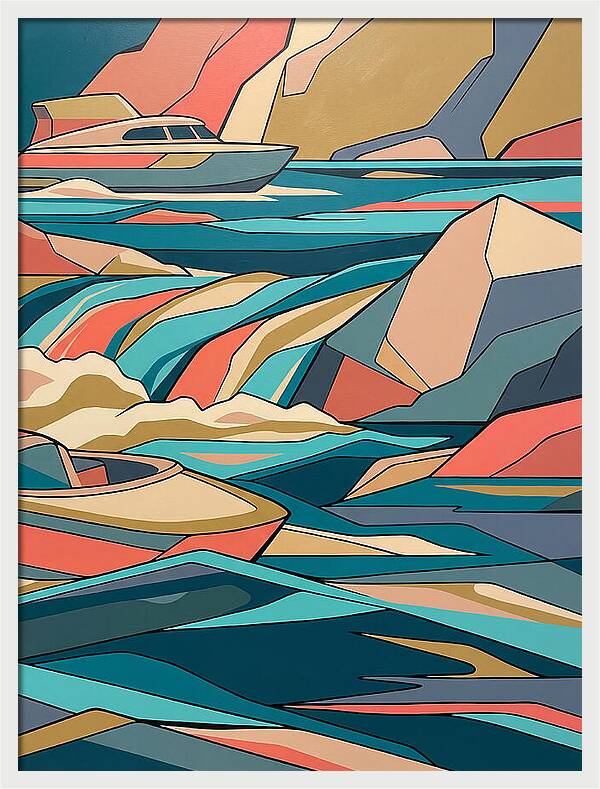 Rushing Waters And Vessels