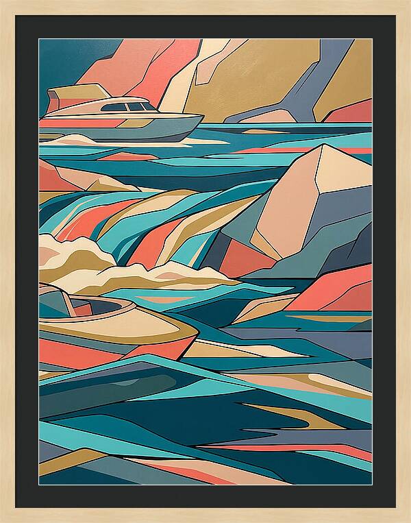 Rushing Waters And Vessels