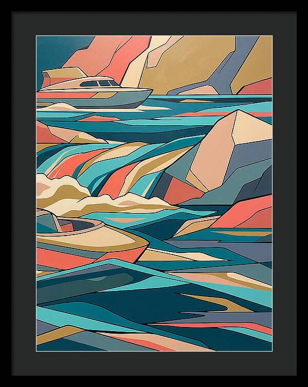 Rushing Waters And Vessels