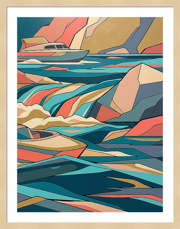 Rushing Waters And Vessels