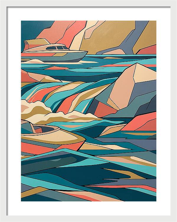 Rushing Waters And Vessels