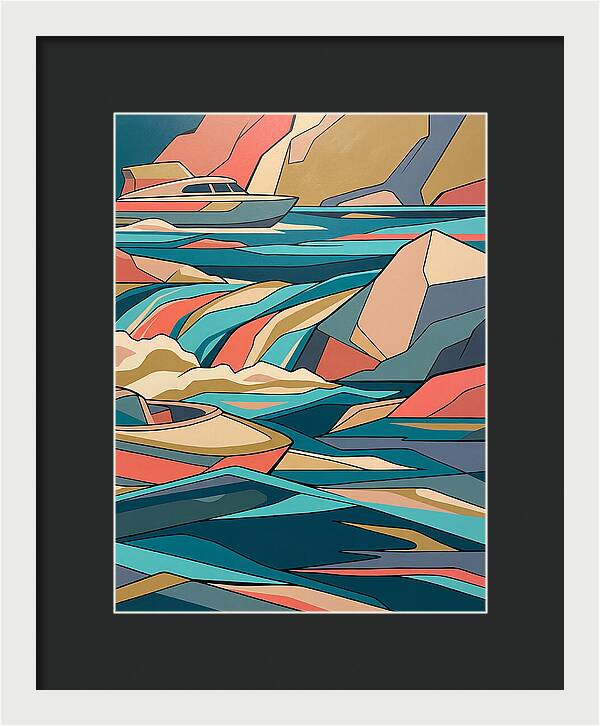 Rushing Waters And Vessels