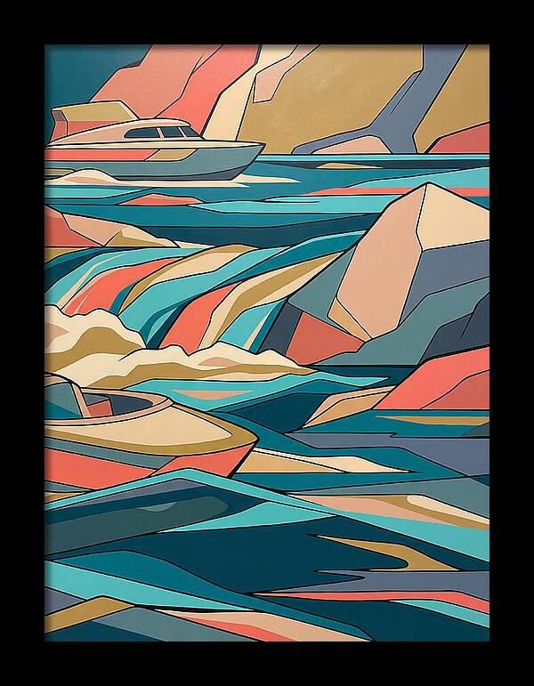 Rushing Waters And Vessels