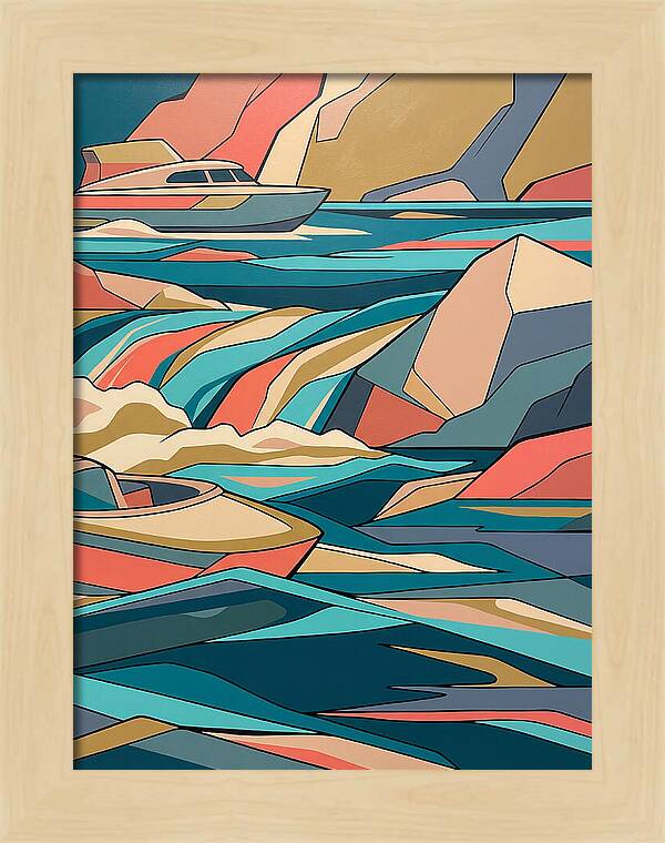 Rushing Waters And Vessels